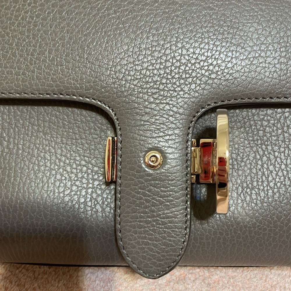 Gucci Interlocking Top Handle Bag in Grey - Picture 7 of 15